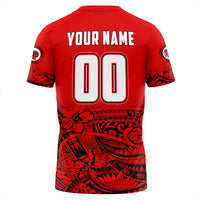 Polynesian Pride T Shirt Personalized 808 Kahuku High T Shirt LT10 - Polynesian Pride