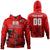 Polynesian Pride Hoodie Personalized 808 Kahuku Zip Hoodie LT10 Red - Polynesian Pride