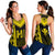 Hawaiian Kanaka Polynesian Women's Racerback Tank Active Yellow Yellow - Polynesian Pride