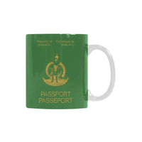 Vanuatu Passport White Mug - Polynesian Pride