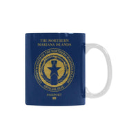 The Northern Mariana Islands Passport White Mug - Polynesian Pride