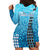 (Custom Personalised) Hawaii Tribal Kakau Hoodie Dress LT9 - Polynesian Pride