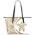 Hawaii Turtle Polynesian Small Leather Tote - Circle Style - Gold Gold - Polynesian Pride