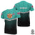 Hawaii Polynesian T Shirt Turquoise Mix Style - Polynesian Pride