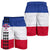 Hawaii Flag Polynesian Men's Shorts White - Polynesian Pride