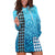 Hawaii Tribal Kakau Hoodie Dress LT9 - Polynesian Pride