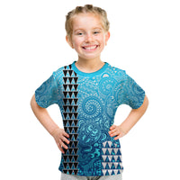 Hawaii Tribal Kakau Kid T Shirt LT9 - Polynesian Pride