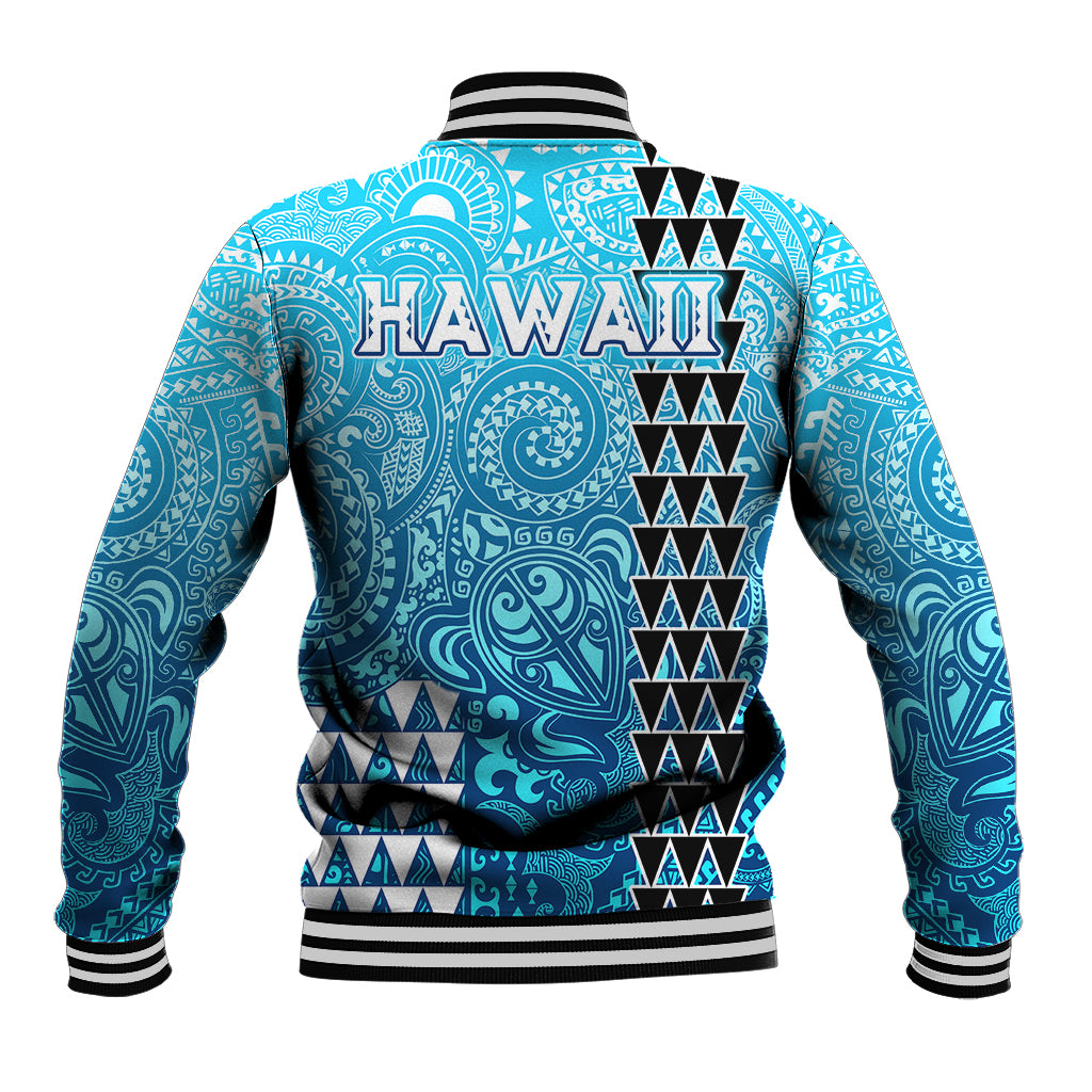 Hawaii Tribal Kakau Baseball Jacket LT9 - Polynesian Pride