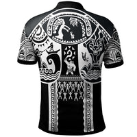 Custom Polynesian Hawaii Polo Hawaii Coat Of Arm and Maui Tattoo, Polynesian Patterns - Polynesian Pride