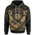 Hawaii Custom Hoodie Gold Seal Polynesian Patterns Unisex Gold - Polynesian Pride