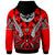 Pohnpei Hoodie Tribal Sun Tattoo Red Color - Polynesian Pride