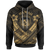 Hawaii Hoodie Gold Seal Polynesian Patterns Unisex Gold - Polynesian Pride