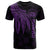 Polynesian Hawaii T shirt Polynesian Wings (Purple) Unisex Purple - Polynesian Pride