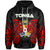 Tonga Polynesian Hoodie Tongan Spirit Unisex Red - Polynesian Pride