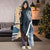 American Samoa Polynesian Hooded Blanket - Ocean Style - Polynesian Pride