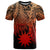 Nauru Polynesian T Shirt Tribal Wave Tattoo Red Ver 2 Unisex Red - Polynesian Pride