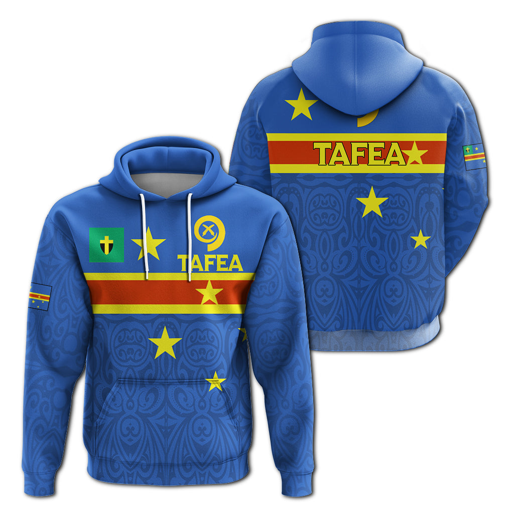 Vanuatu Tafea Province Hoodie Flag Style LT12 Unisex Blue - Polynesian Pride