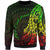 New Caledonia Sweatshirt - Polynesian Pattern Style Reggae Color Unisex Reggae - Polynesian Pride