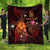 New Caledonia Polynesian Personalised Premium Quilt - Legend of New Caledonia (Red) - Polynesian Pride