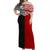 Tonga Combine New Zealand Maori Aotearoa Heritage Off Shoulder Long Dress - LT12 Long Dress Black - Polynesian Pride