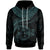 Fiji Polynesian Hoodie Fiji Waves (Turquoise) Unisex Turquoise - Polynesian Pride