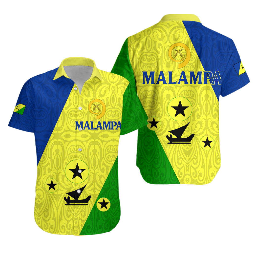 Vanuatu Malampa Province Hawaiian Shirt - Flag Style - LT12 Unisex Blue - Polynesian Pride