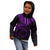 Cook Islands Polynesian Hoodie Waves (Purple) - Polynesian Pride