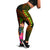 Fiji Polynesian Personalised Women's Leggings - Hibiscus and Banana Leaves Reggae - Polynesian Pride