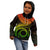 Cook Islands Polynesian Hoodie Waves (Reggae) - Polynesian Pride