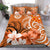 Hawaii Bedding Set - Hawaii Seal Hawaiian Spirit Orange - Polynesian Pride