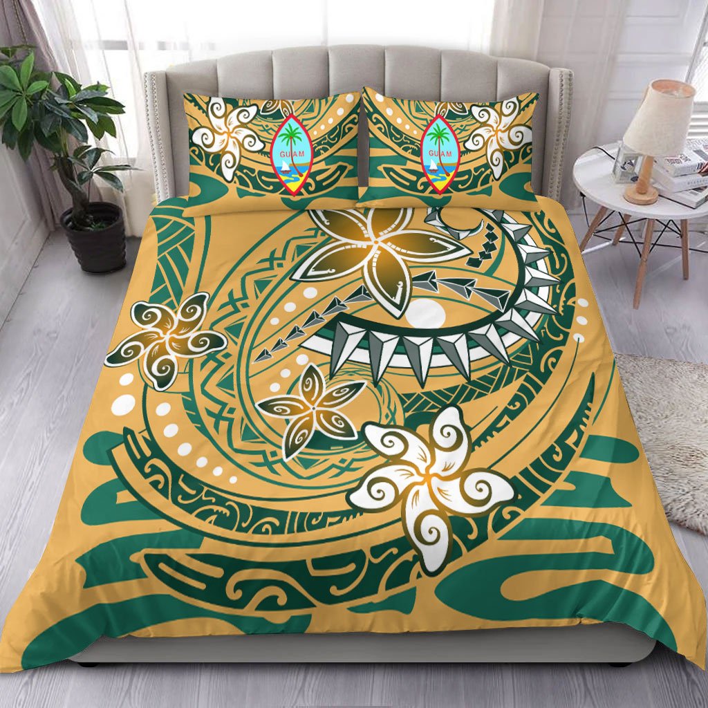 Guam Bedding Set - Spring style yellow - Polynesian Pride