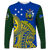 Solomon Islands Independence Anniversary 44th Years Long Sleeve Shirt - LT12 Unisex Blue - Polynesian Pride