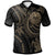 Tahiti Custom Polo Shirt Gold Turtle Unisex Gold - Polynesian Pride