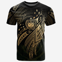 Samoa Polynesian T Shirt Samoa Legend Gold Version Unisex Art - Polynesian Pride