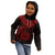 American Samoa Polynesian Hoodie American Samoan Waves (Red) - Polynesian Pride