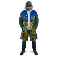 Solomon Islands Independence Anniversary 44th Years Cloaks - LT12 Unisex Blue - Polynesian Pride