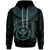 Polynesian Hawaii Kanaka Maoli Hoodie Hawaiian Waves (Turquoise) Unisex Turquoise - Polynesian Pride