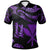 Hawaii Kanaka Maoli Polo Shirt Polynesian Tattoo Purple Version Unisex Purple - Polynesian Pride