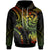 Kosrae Custom Hoodie Reggae Turtle Unisex Reggae - Polynesian Pride