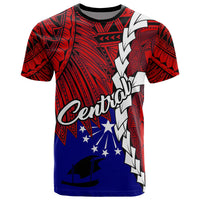 Papua New Guinea Central Province Polynesian T Shirt Tribal Wave Tattoo Unisex Blue - Polynesian Pride