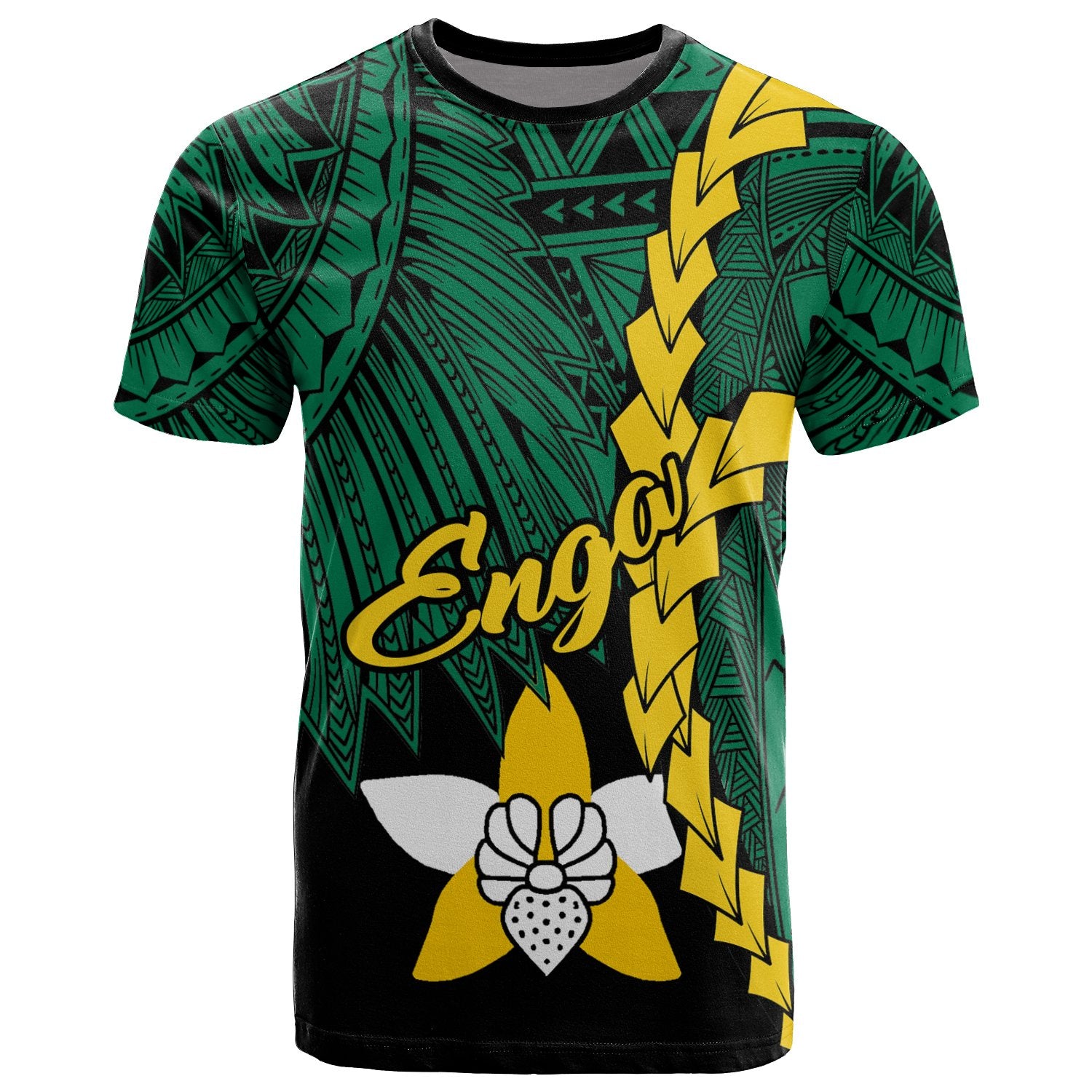 Papua New Guinea Enga Province Polynesian T Shirt Tribal Wave Tattoo Unisex Art - Polynesian Pride