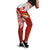 Tonga Polynesian Women's Legging - Pattern With Seal Red Version - Polynesian Pride