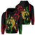 Hawaii Hoodie Turtle Sea Pullover Hoodie Unisex Black - Polynesian Pride