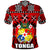 Tonga Polo Shirt Tongan Patterns LT20 Unisex Green - Polynesian Pride