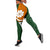 Marshall Islands Leggings - Kwajalein Atoll Marshall Islands Flag with Polynesian Patterns Green - Polynesian Pride