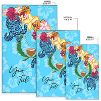 Pohnpei Area Rug - Custom Personalised Tropical Style - Polynesian Pride