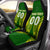 (Custom Personalised) Cook Islands Car Seat Covers - Tribal Pattern - LT12 Universal Fit Green - Polynesian Pride