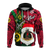 Custom Vanuatu Christmas Joyeux Nol Santas God Yumi Hoodie LT2 - Polynesian Pride