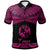 Tonga Polo Shirt Polynesian Tattoo Pink Version Unisex Pink - Polynesian Pride