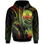 Niue Custom Hoodie Reggae Turtle Unisex Reggae - Polynesian Pride